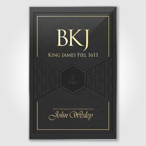 Bíblia King James Fiel 1611 com comentários de John Wesley